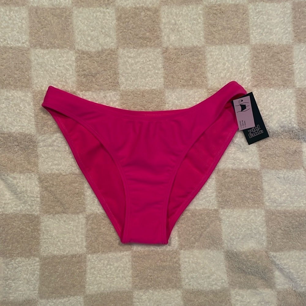NWT Never worn Wild Fable Low Rise High Leg Cheeky Bikini Bottom